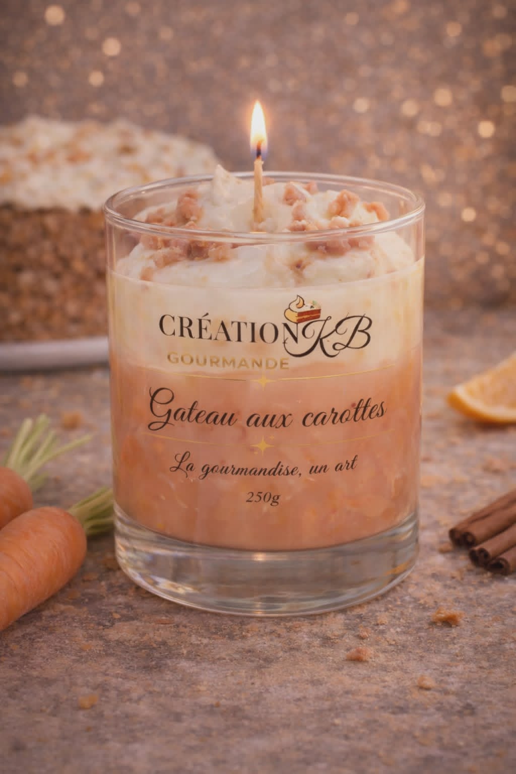 Gâteau  aux carottes