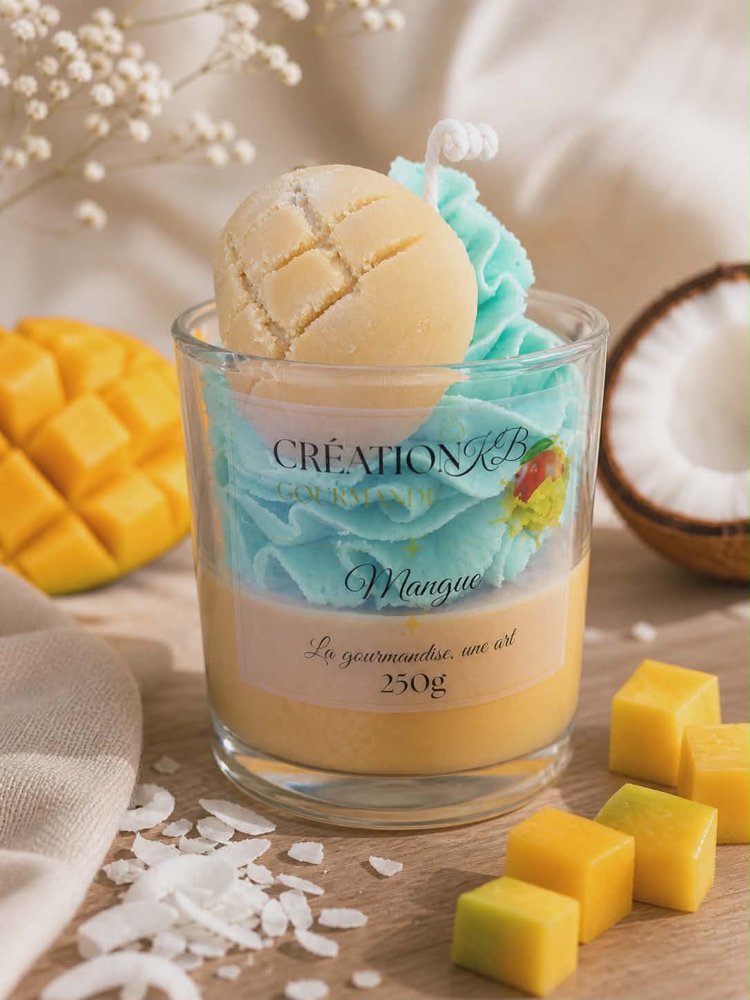 Bougie Gourmande Mangue