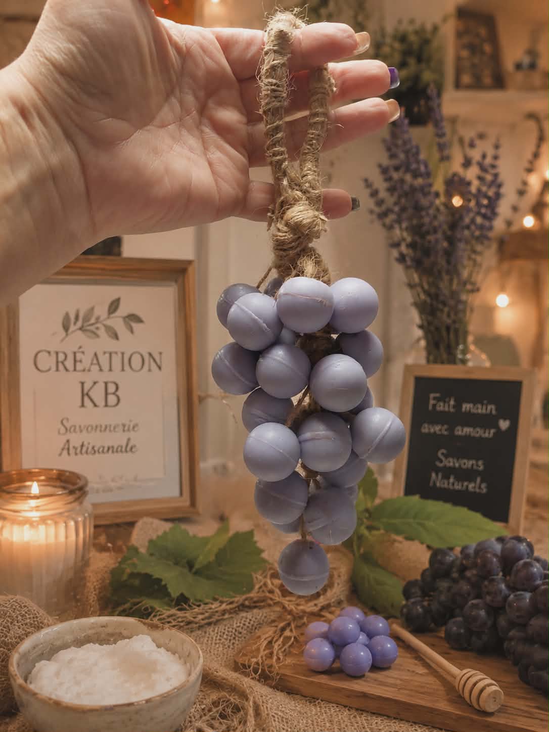 Savon Grape de raisin