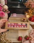 Fondant macaron shortcake aux fraises