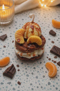 Bougie Gourmande chocolat & vanille (biscuit crème glacé)