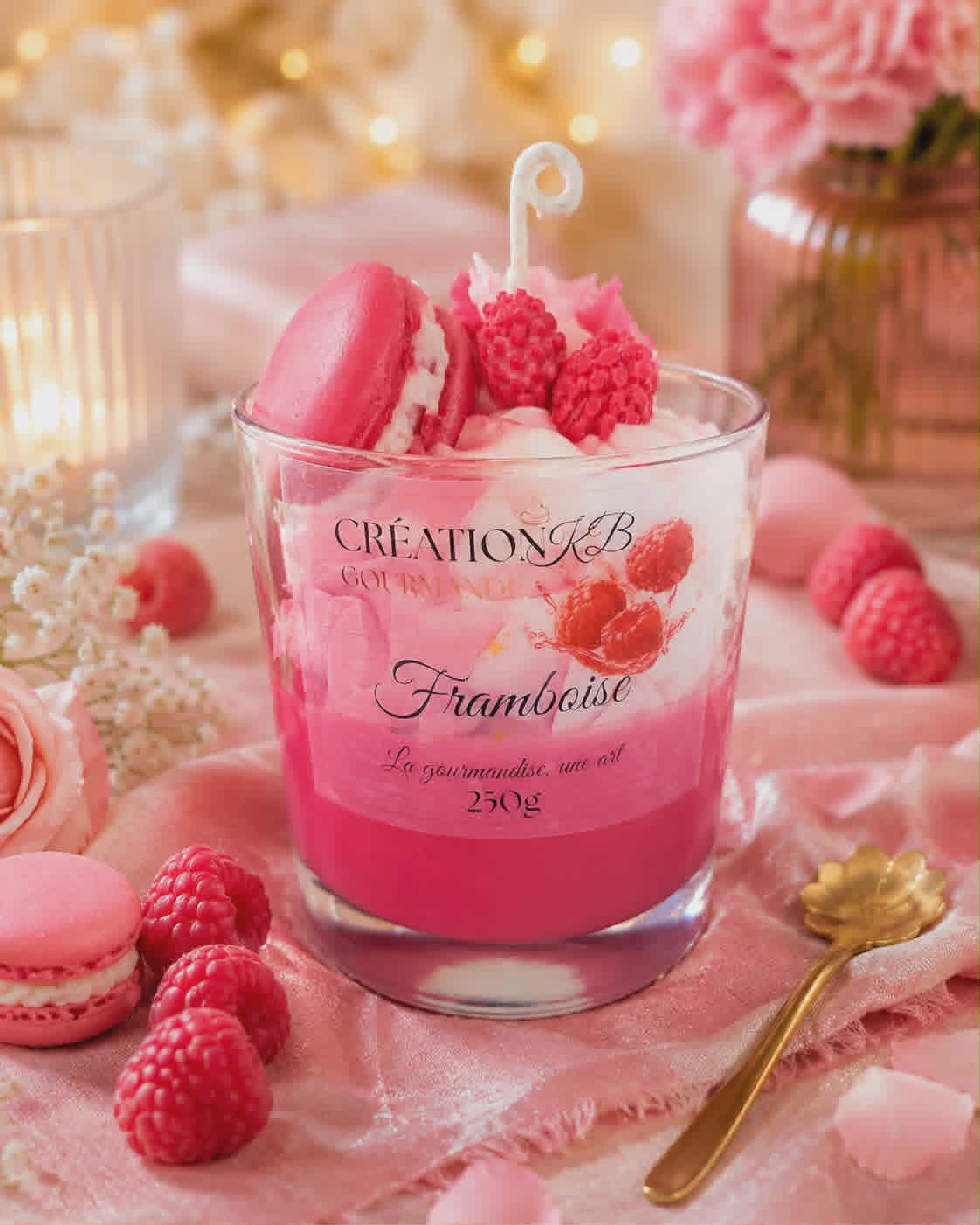 Bougie Gourmande Framboise