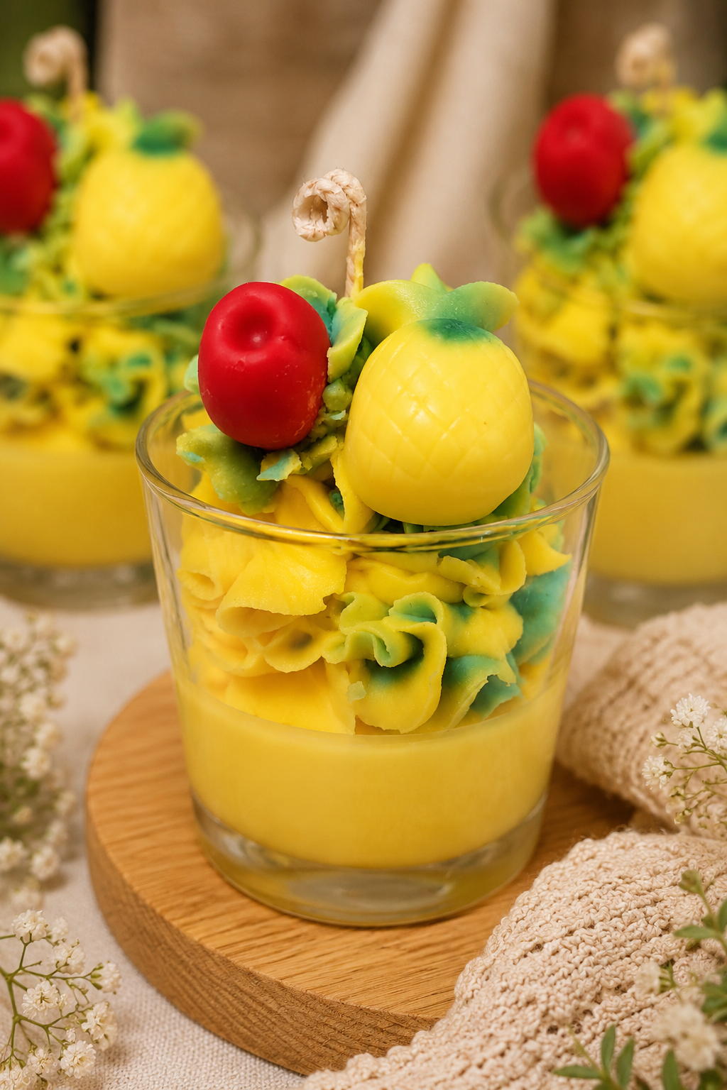 Bougie Gourmande Ananas